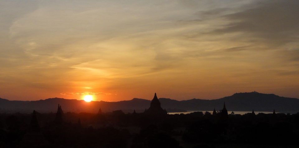 The pagodas of Bagan